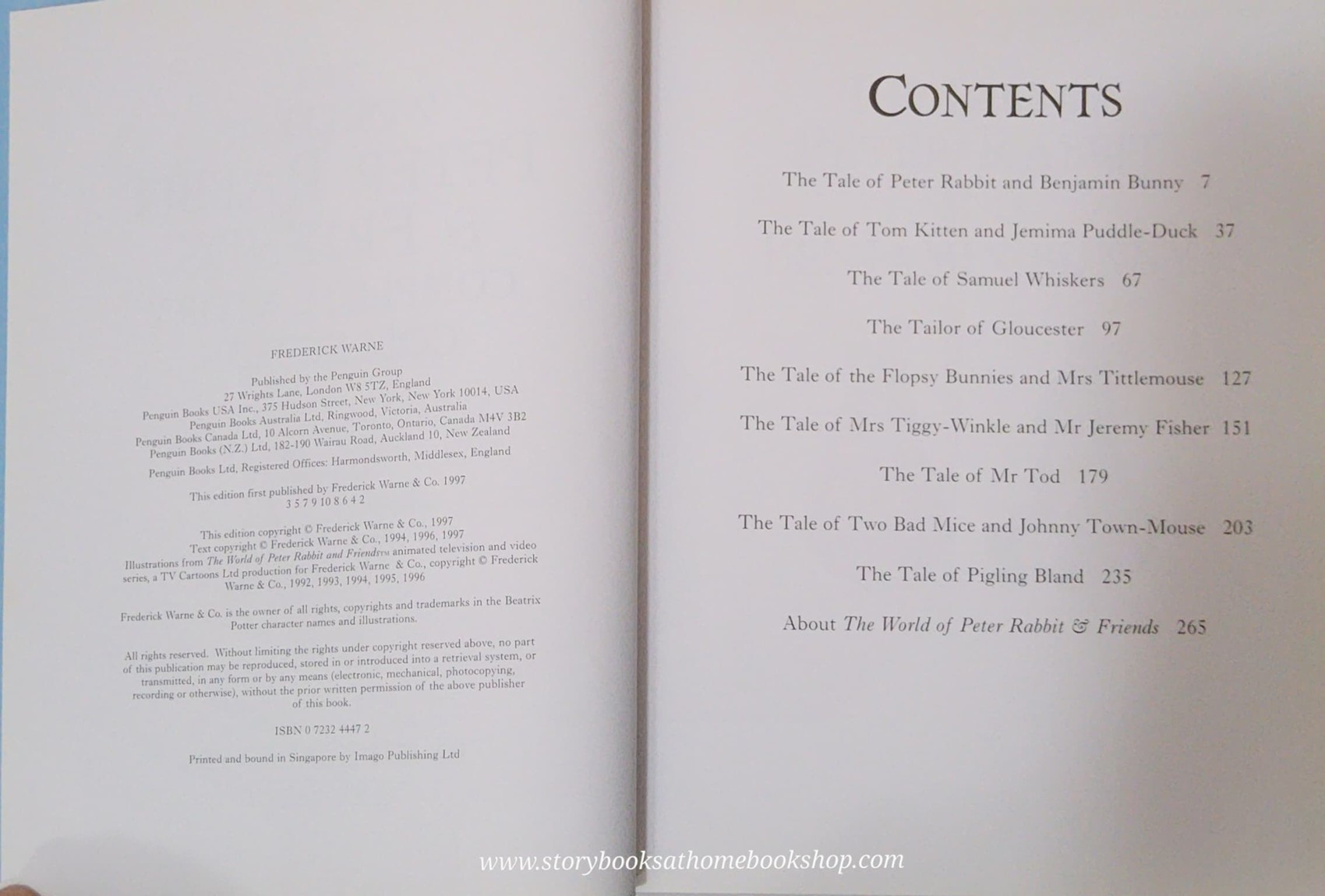 หนังสือนิทานปกแข็ง 🍅🍓THE WORLD OF PETER RABBIT & FRIENDS COMPLETE STORY COLLECTION BY BEATRIX POTTER