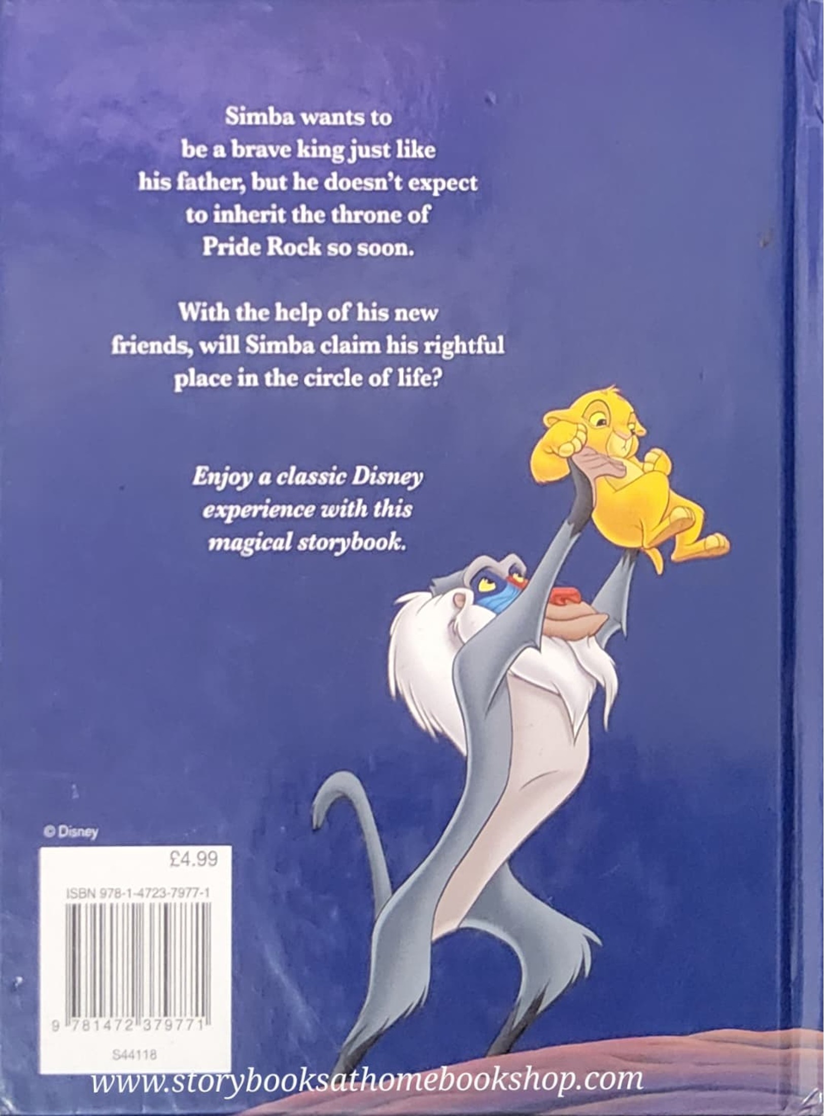 หนังสือนิทานปกแข็ง ** 🍅🍅DISNEY THE LION KING