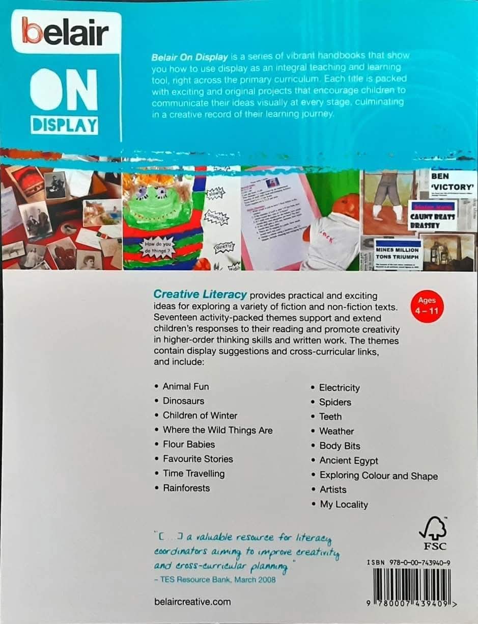 Knowledge Guide Book** ð
ðbeliar on display: Creative Literacy age 4-11