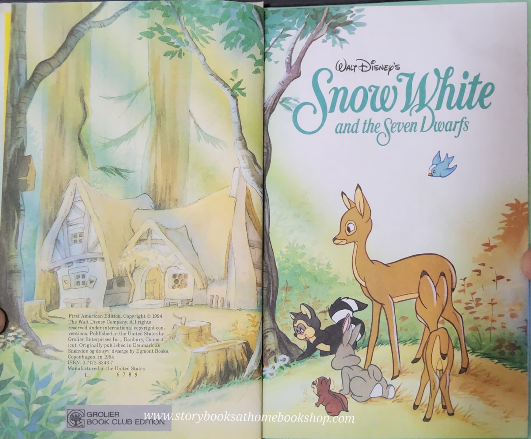 หนังสือนิทานปกแข็ง** 🍅🍅DISNEY SNOW WHITE AND THE SEVEN DWARFS