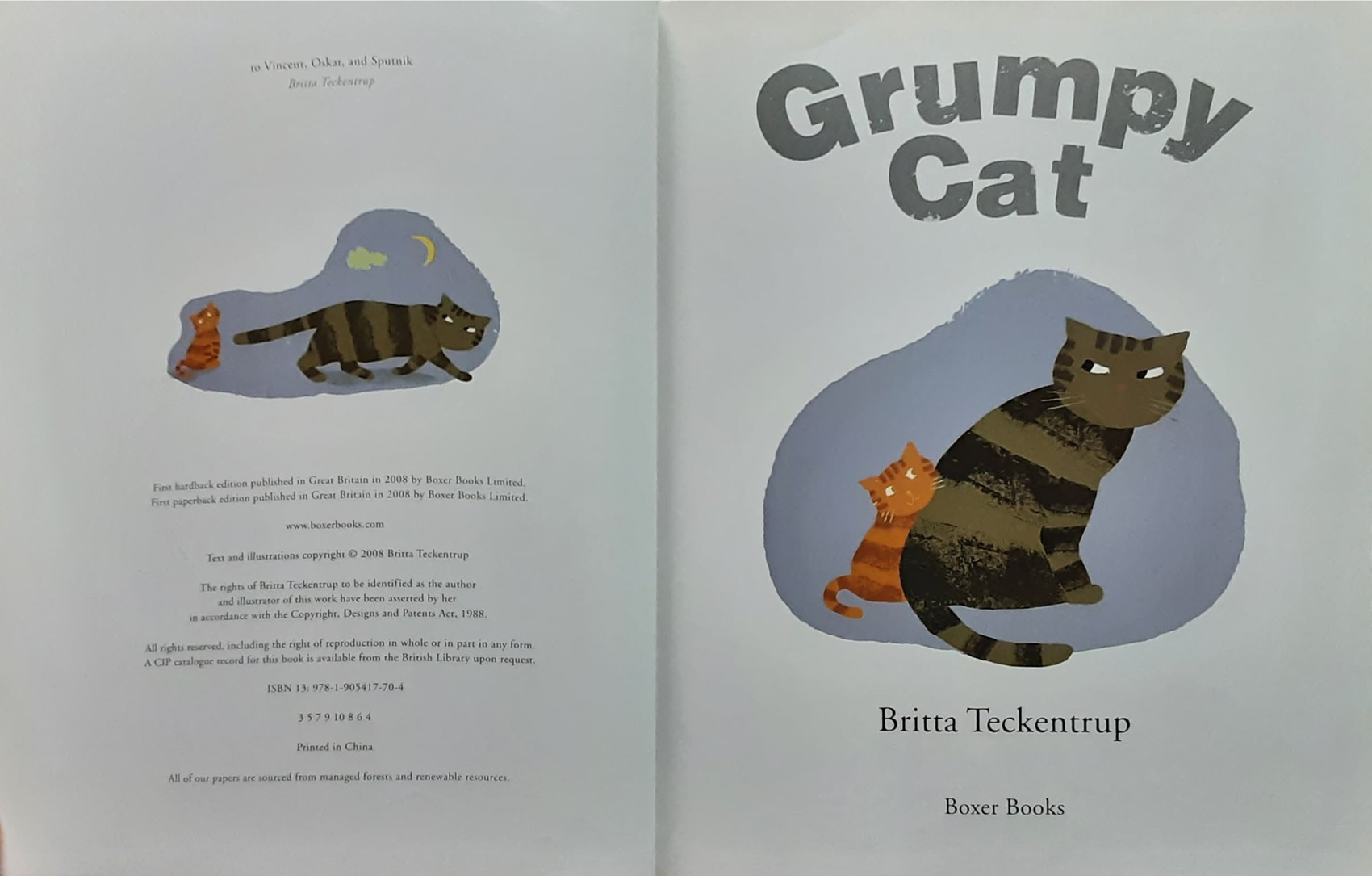 หนังสือนิทานปกอ่อน 🍅🍓Grumpy Cat