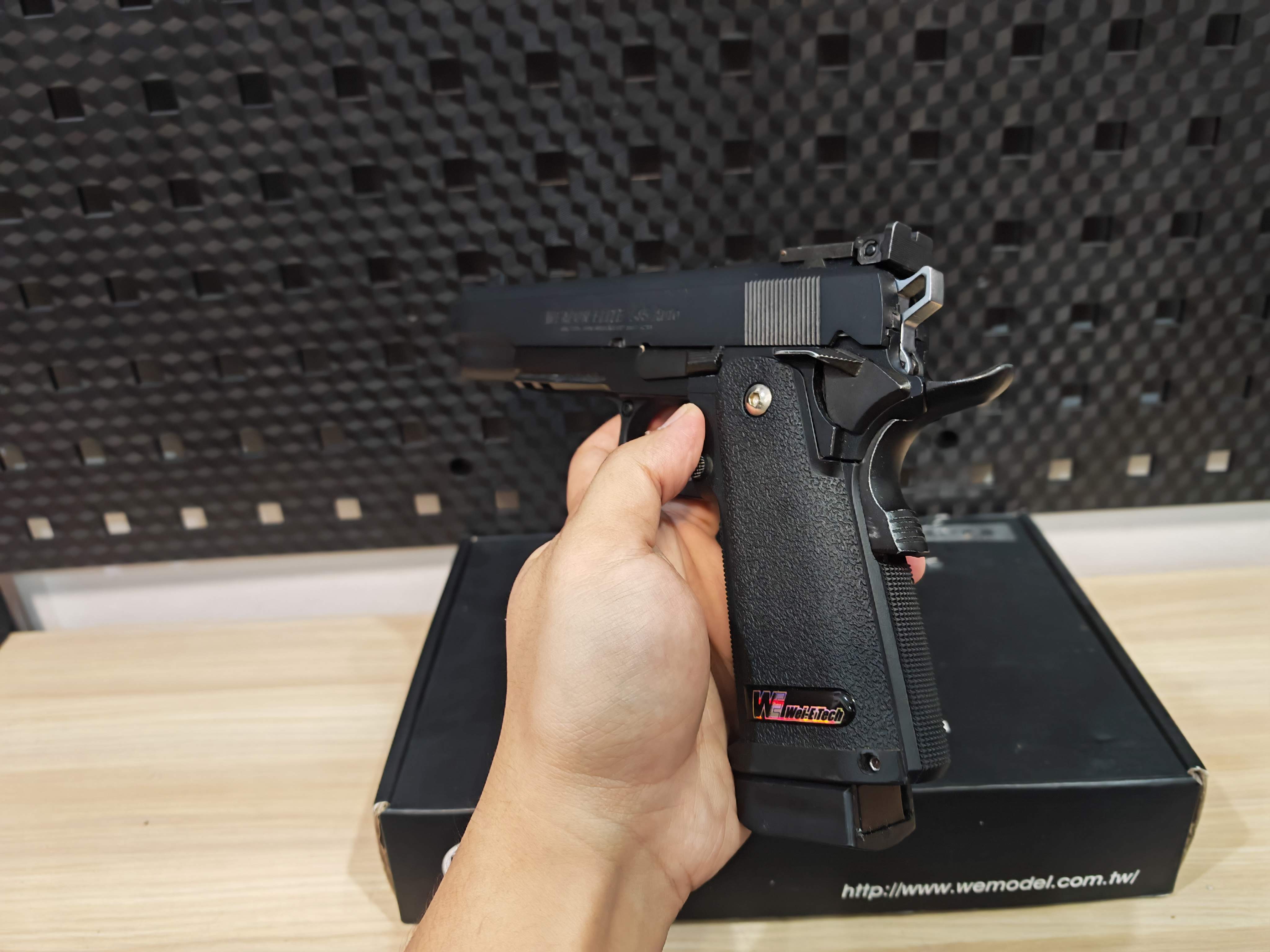 WE Hi Capa 5.1 R-VERSION GBB BB Gun บีบีกัน แบบแก๊ส ปืนอัดลม Airsoft Gun มือสอง