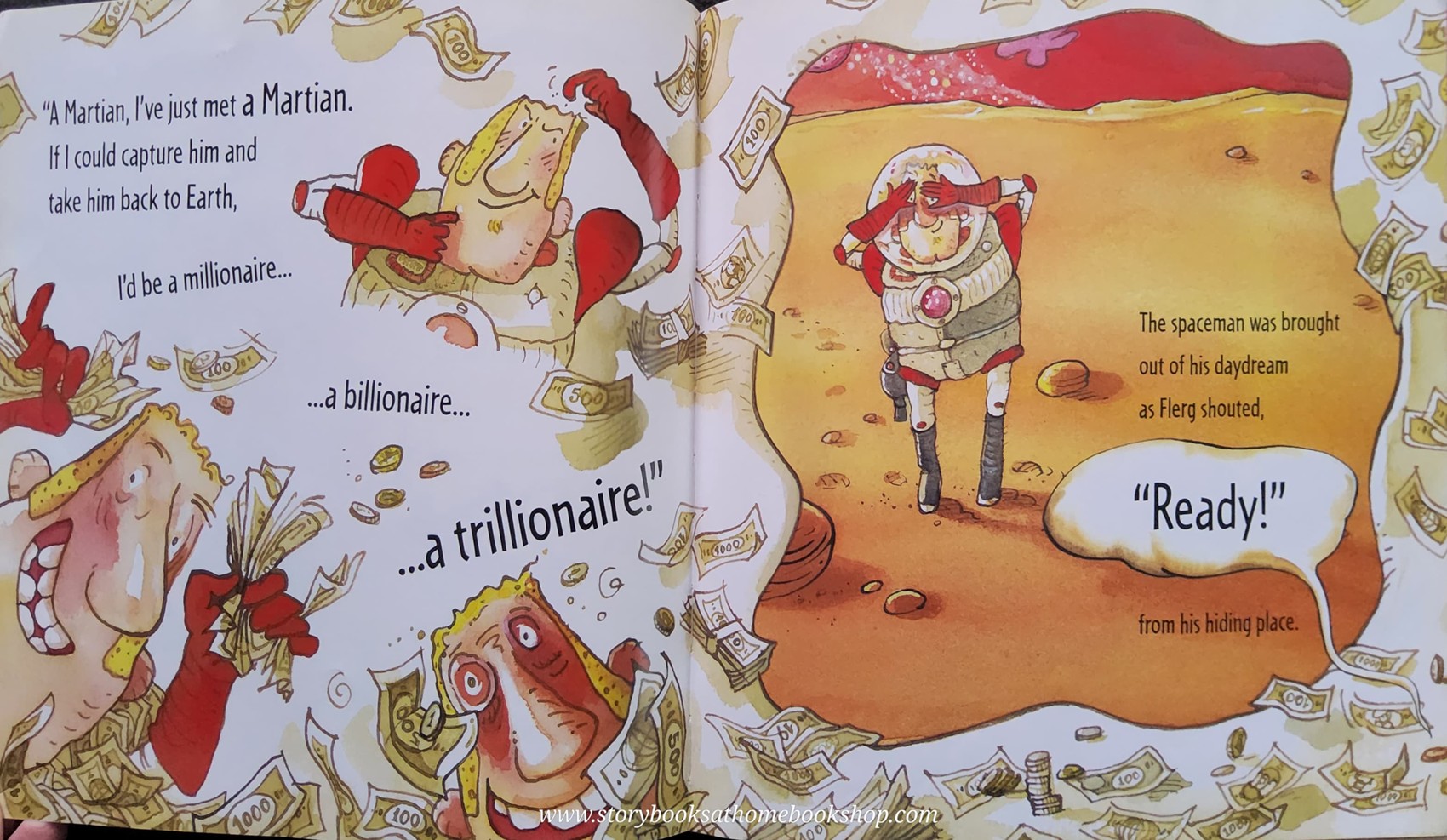 หนังสือนิทานปกอ่อน** 🍅CAPTAIN GAMMA MISSION TO MARS