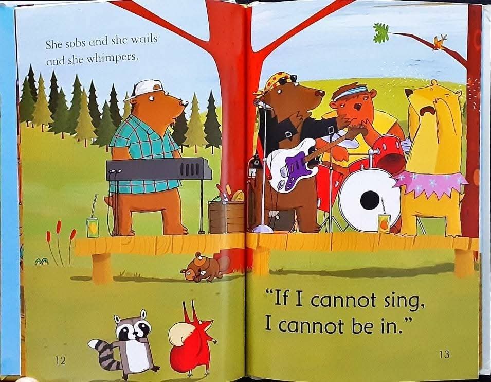 หนังสือนิทานปกแข็ง** 🍅🍓USBORNE VERY FIRST READING BOOK5: Grizzly Bear Lock