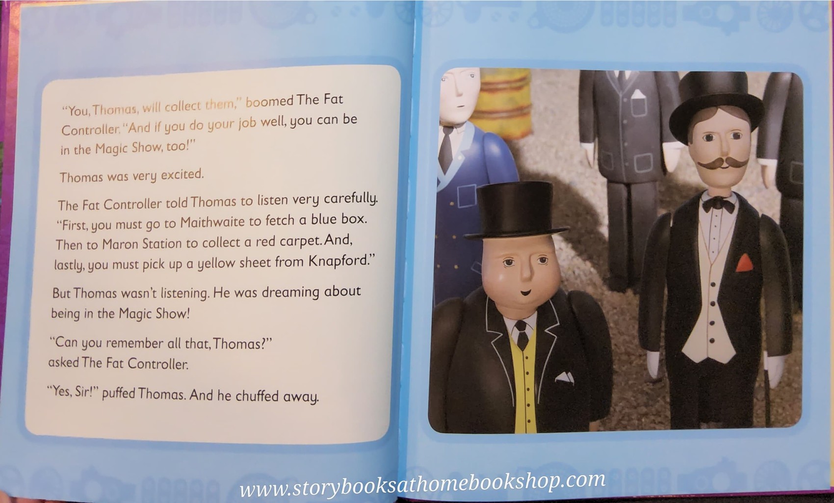 หนังสือนิทานปกแข็ง ** ♥️THOMAS AND THE MAGIC SHOW ♥️