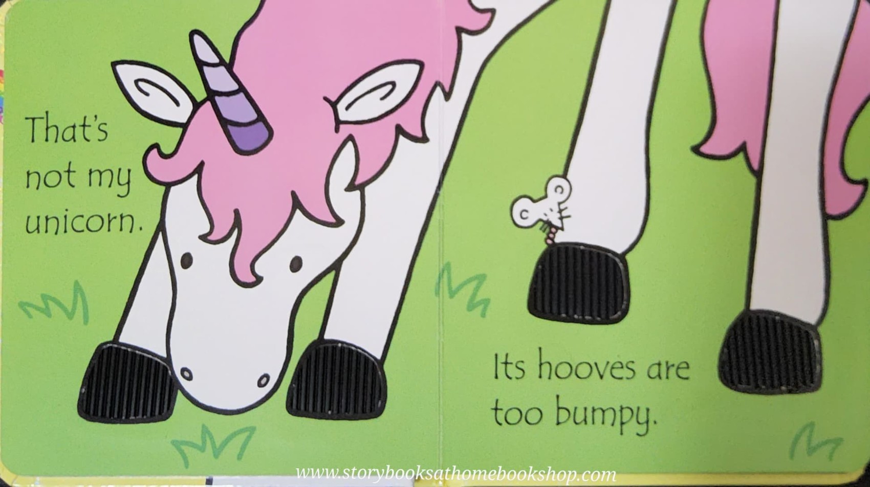 TOUCH AND FEEL BOARD BOOK** 🍅🍅THAT'S NOT MY UNICORN...