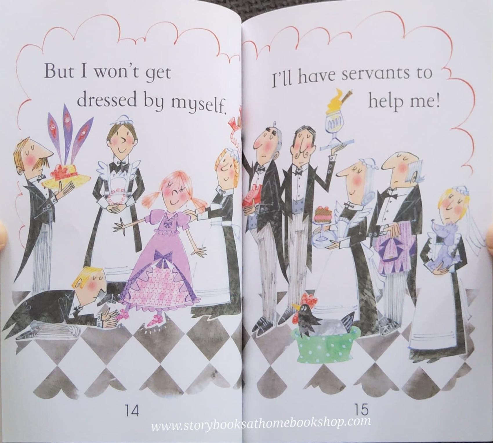 หนังสือนิทานปกอ่อน** 🍅🍅USBORNE FIRST READING:THE DAYDREAMER