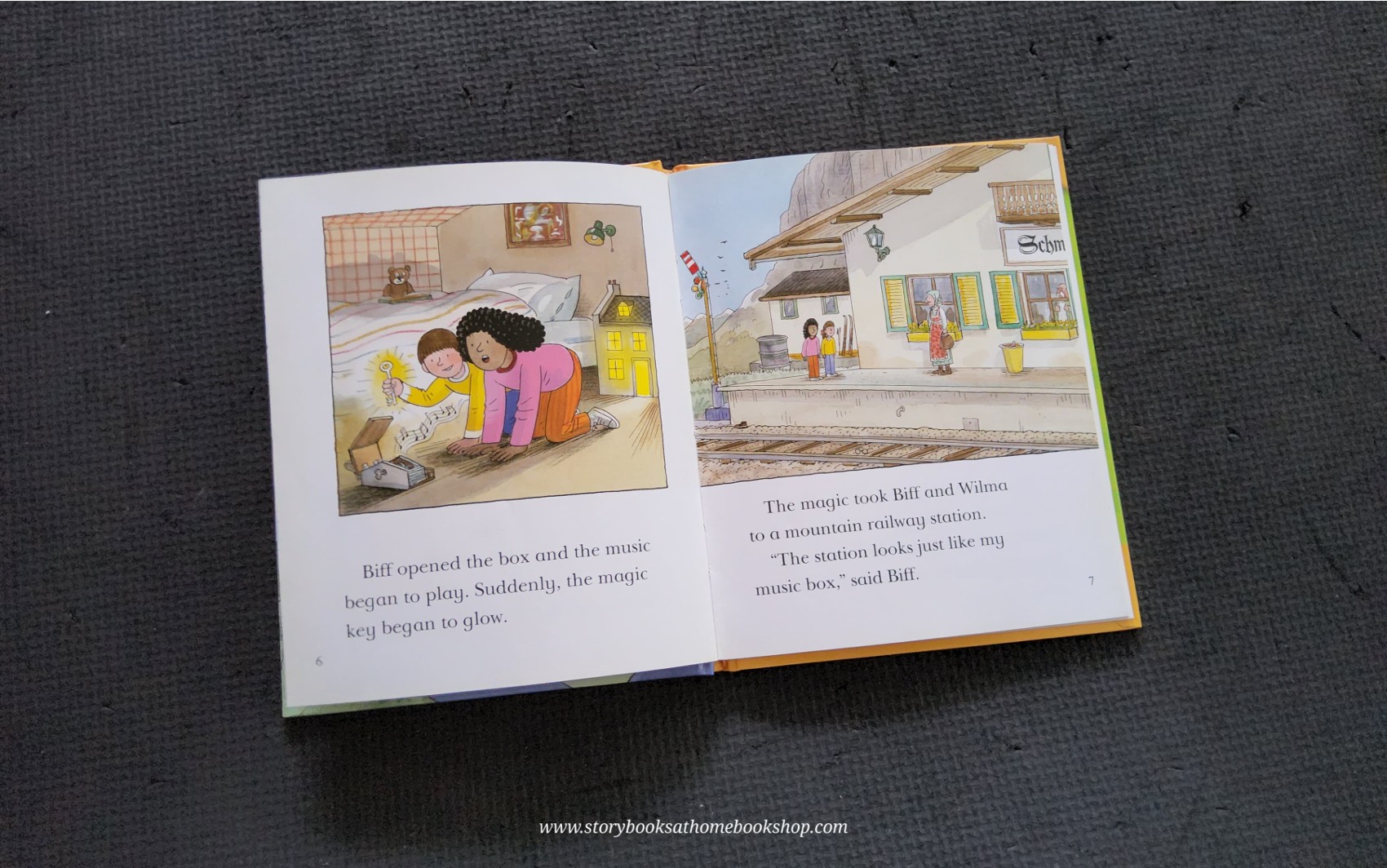 หนังสือนิทานปกแข็ง** 🍅🍅READ WITH BIFF,CHIP&KIPPER: MOUNTAIN RESCUE FIRST STORIES LEVEL6