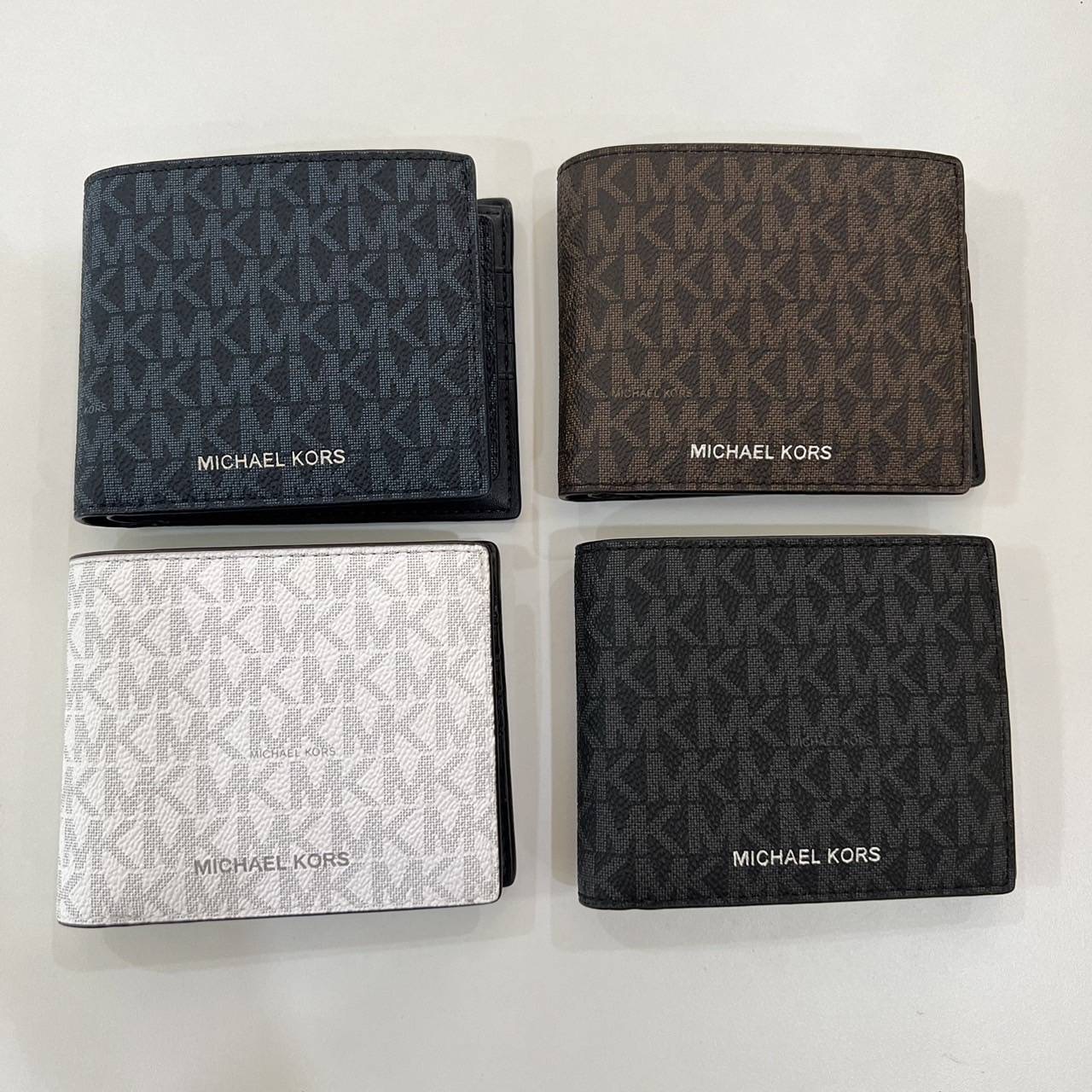 NEW MICHEAL KORS COOPER BILLFOLD WALLET WITH PASSCASE มีไส้