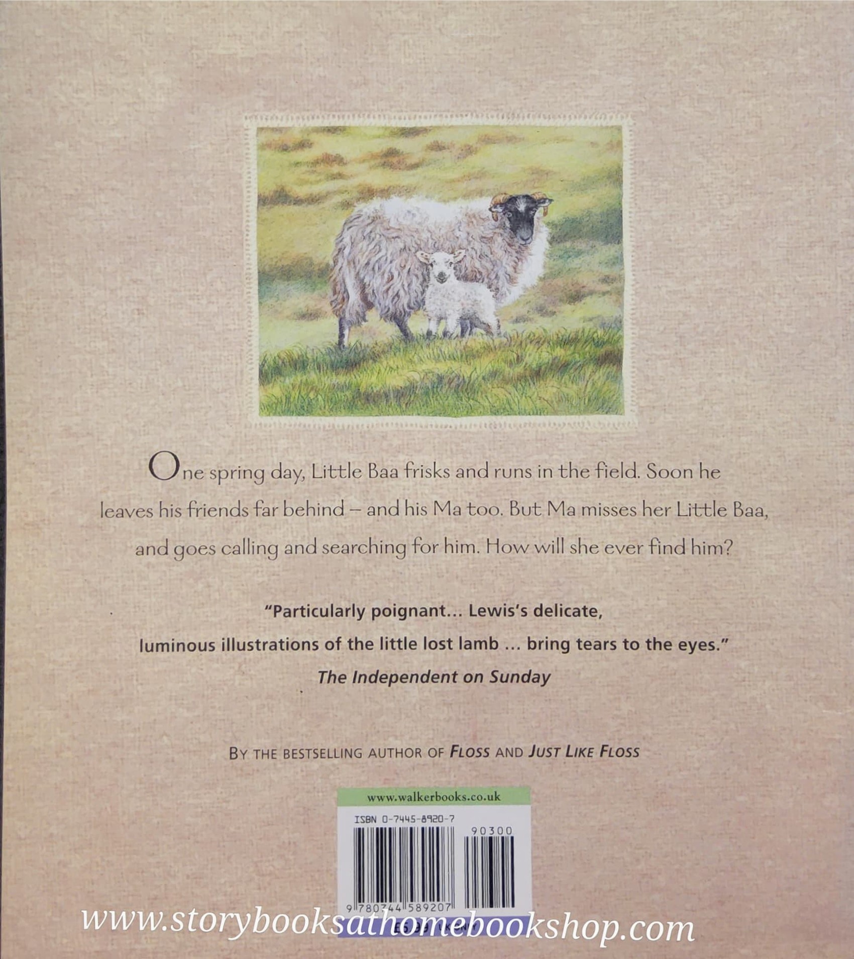 หนังสือนิทานปกอ่อน** 🍅LITTLE BAA BY KIM LEWIS♥️♥️