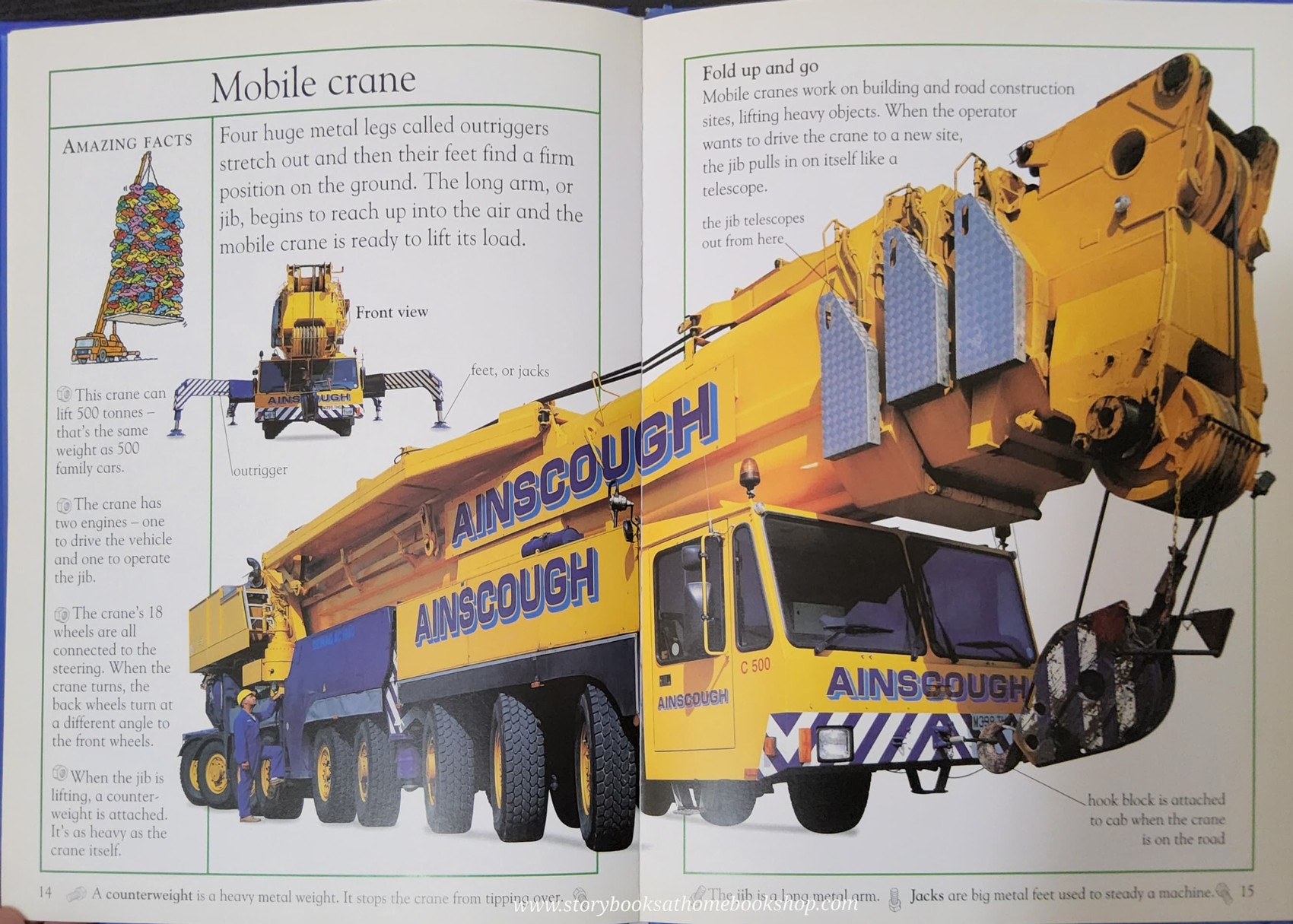KNOWLEDGE BOOK ** 🍅🍓MIGHTY MACHINES:BIG RIG AND OTHER MASSIVE MACHINES
