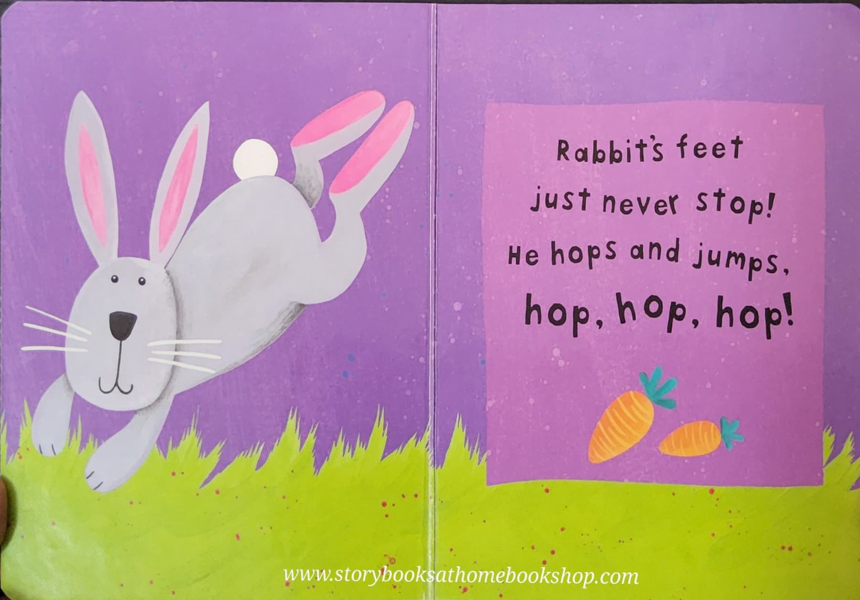 Board Book** 🍅🍓MY FIRST ACTIONS HOP IN HE GARDEN