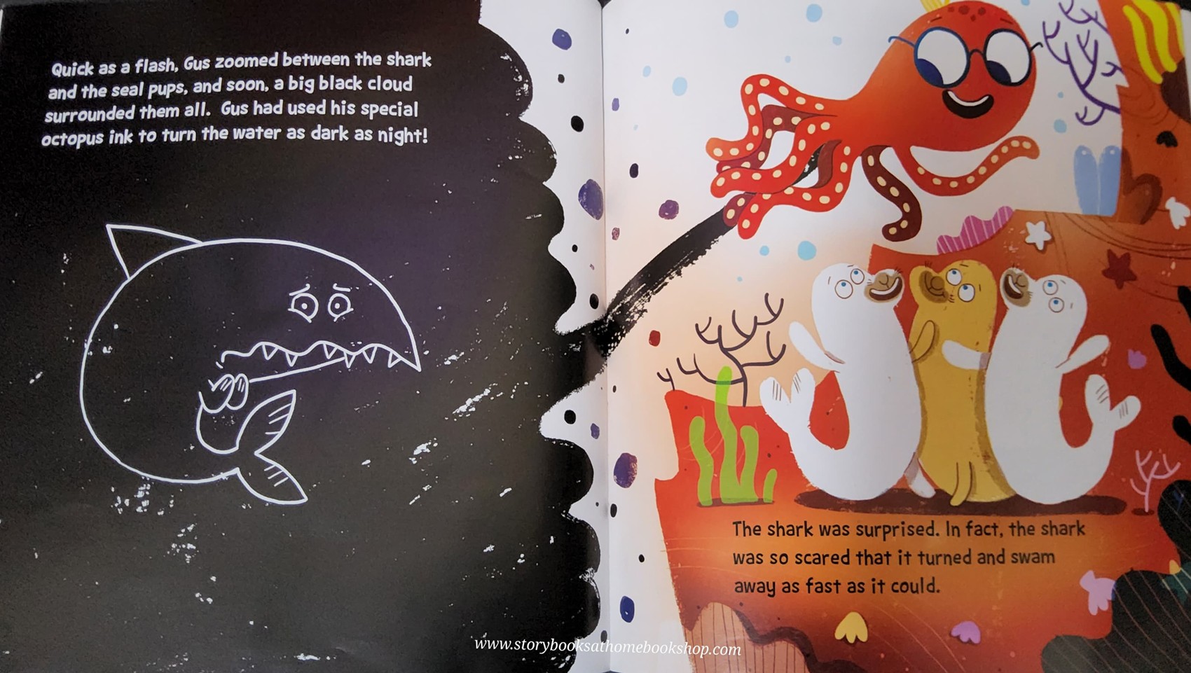 หนังสือนิทานปกอ่อน** 🍅🍅THE MIGHTY SPLASH! AN UNDER THE SEA SUPERHERO STORY