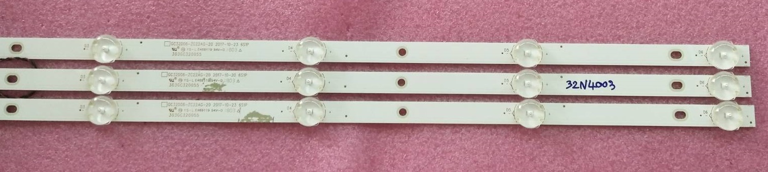 หลอดแบคไลน์ทีวี ซัมซุง SAMSUNG ของแท้ถอดจากเครื่อง รุ่น UA32N4003