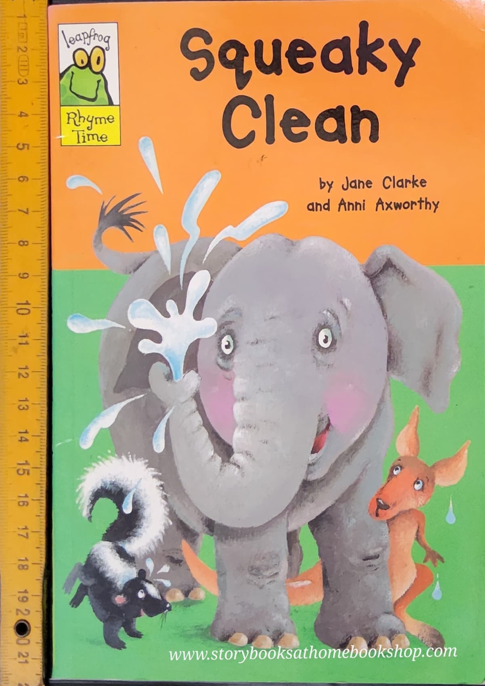 หนังสือนิทานปกอ่อน** 🍅🍅LEAPFROG: SQUEAKY CLEAN