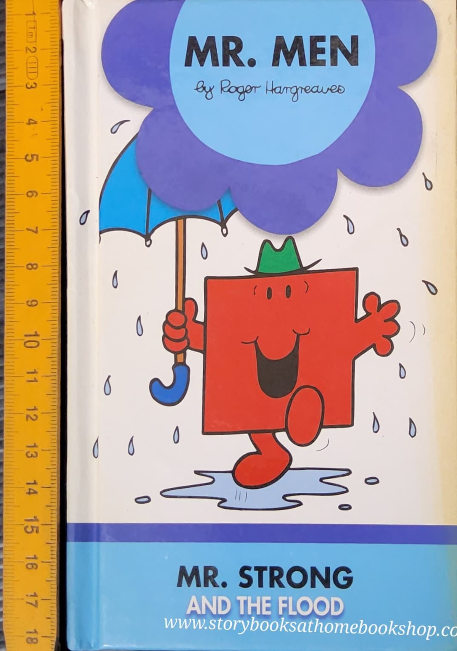 หนังสือนิทานปกแข็ง** 🍅MR.MEN: MR.STRONG AND THE FLOOD BY ROGER HANGEAVES