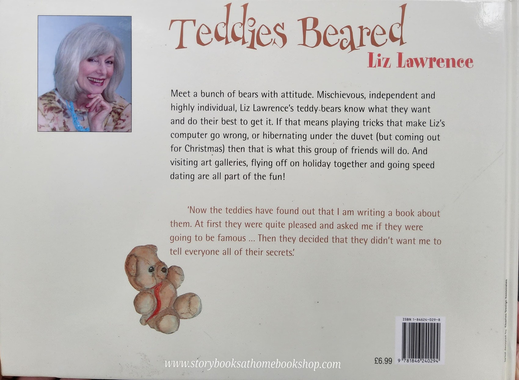 หนังสือนิทานปกแข็ง ** 🍅🍓TEDDIES BEARED BY LIZ LAWREN