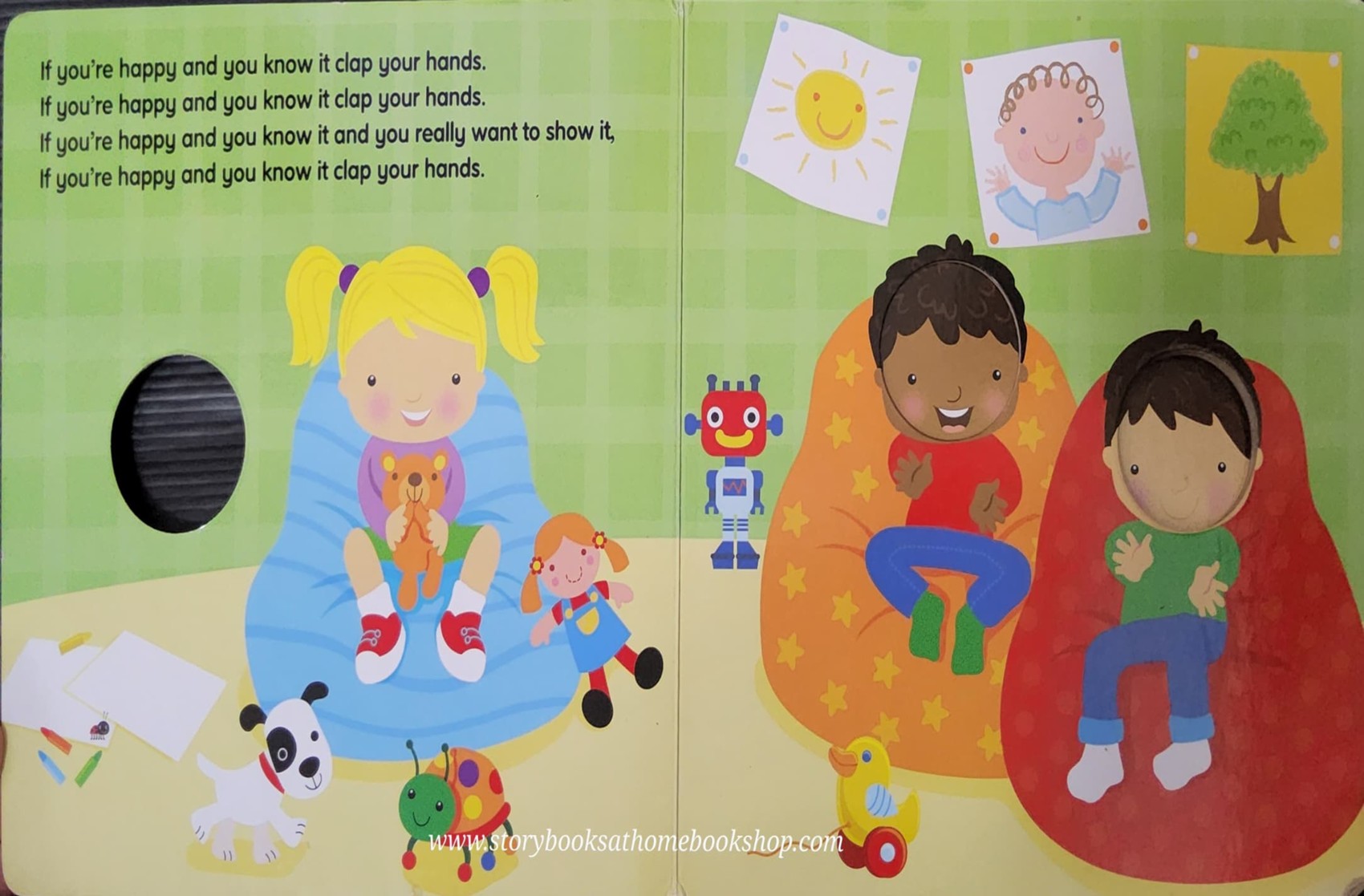 BOARD BOOK** 🍅🍓IF YOU'RE HAPPY AND YOU KNOW IT