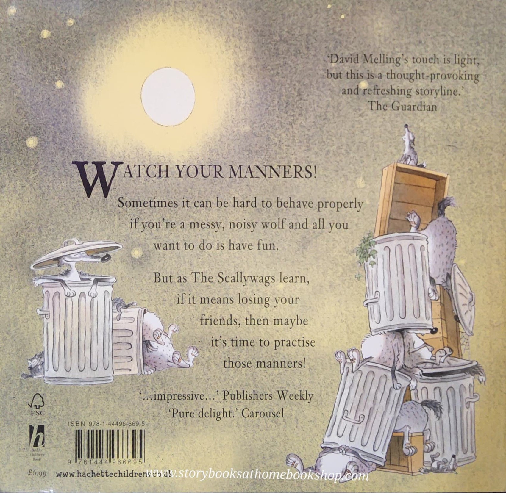 หนังสือนิทานปกอ่อน** ♥️THE SCALLYWAGS BY DAVID MELLING