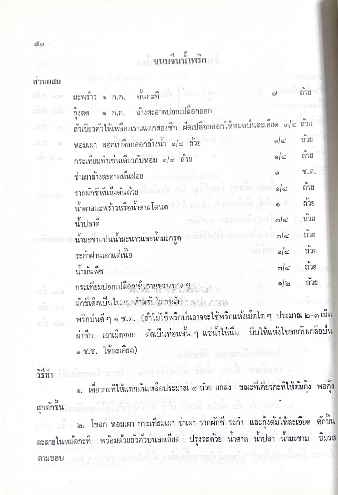ตำรับอาหารไทย เกร็ดความรู้การประกอบอาหาร หนังสืออนุสรณ์หม่อมหลวง อาภรณ์ ปัตตะโชติ (ตำหนิ).