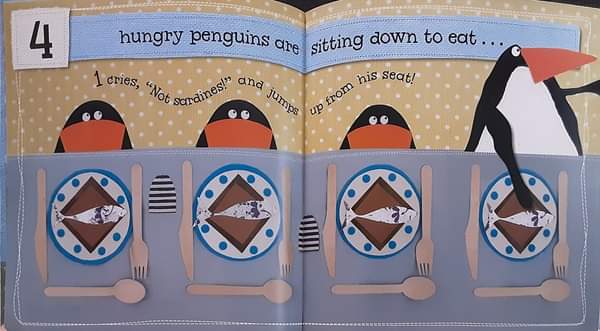 หนังสือนิทานปกอ่อน ** 🍅🍓 10 LITTLE PENGUINS♥️♥️