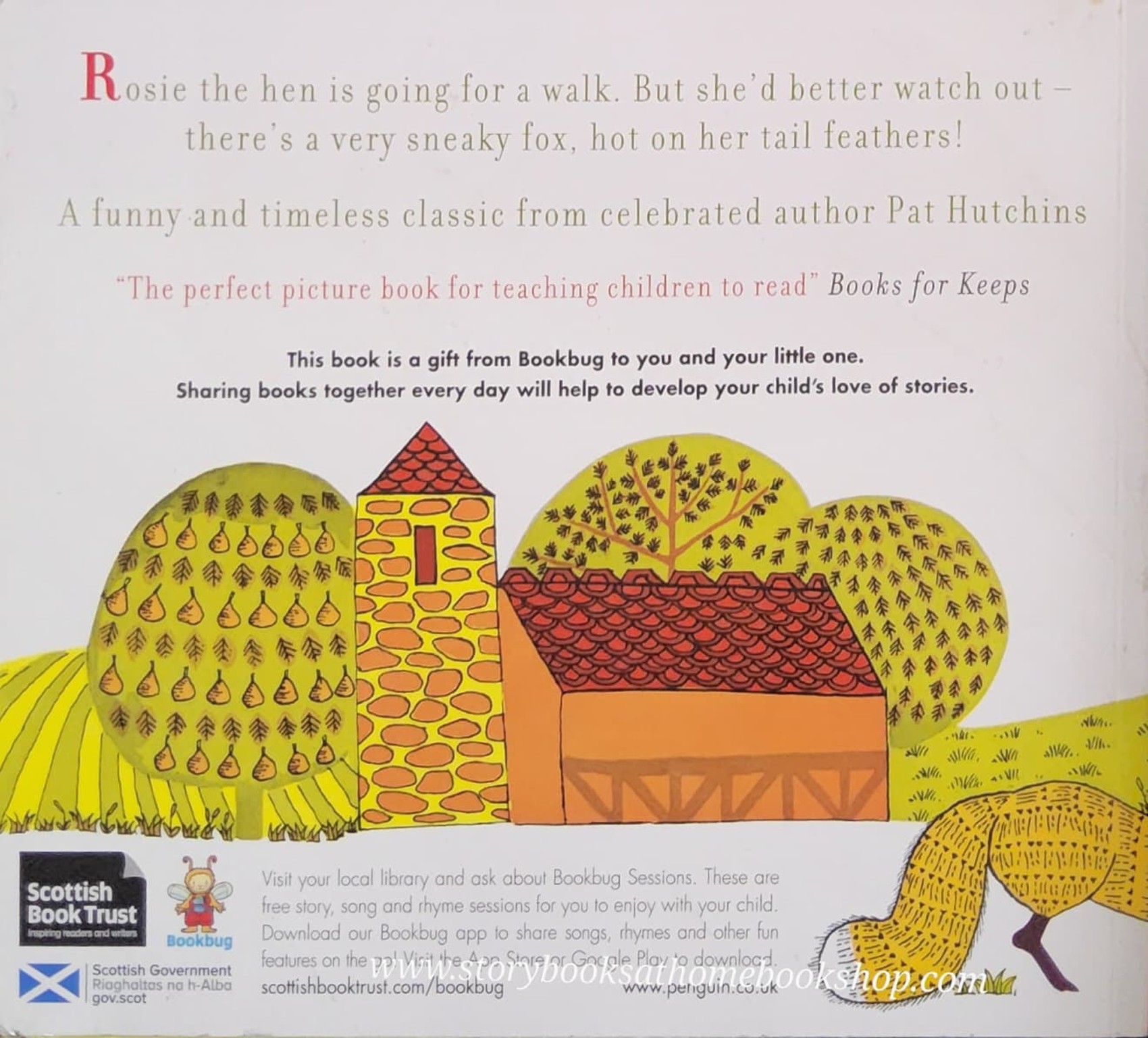 หนังสือนิทานปกอ่อน** 🍅🍓ROSIE'S WALK BY PAT HUTCHINS