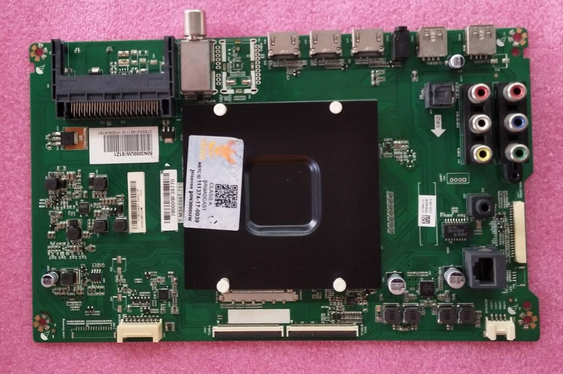 เมนบอร์ดไฮเซน/อะไหล่ทีวีไฮเซน (Mailboard TV HISENSE) อะไหล่แท้#มือสองพร้อมใช้งาน ใช้กับรุ่น50N3000UW :T.MS6586T.751
