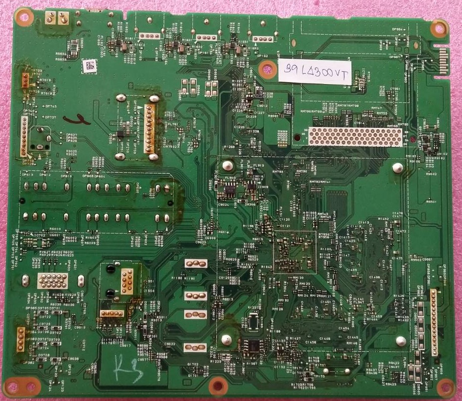 เมนบอร์ดทีวี โตชิบ้า TOSHIBA ของแท้ถอดจากเครื่อง รุ่น 39L4300VT