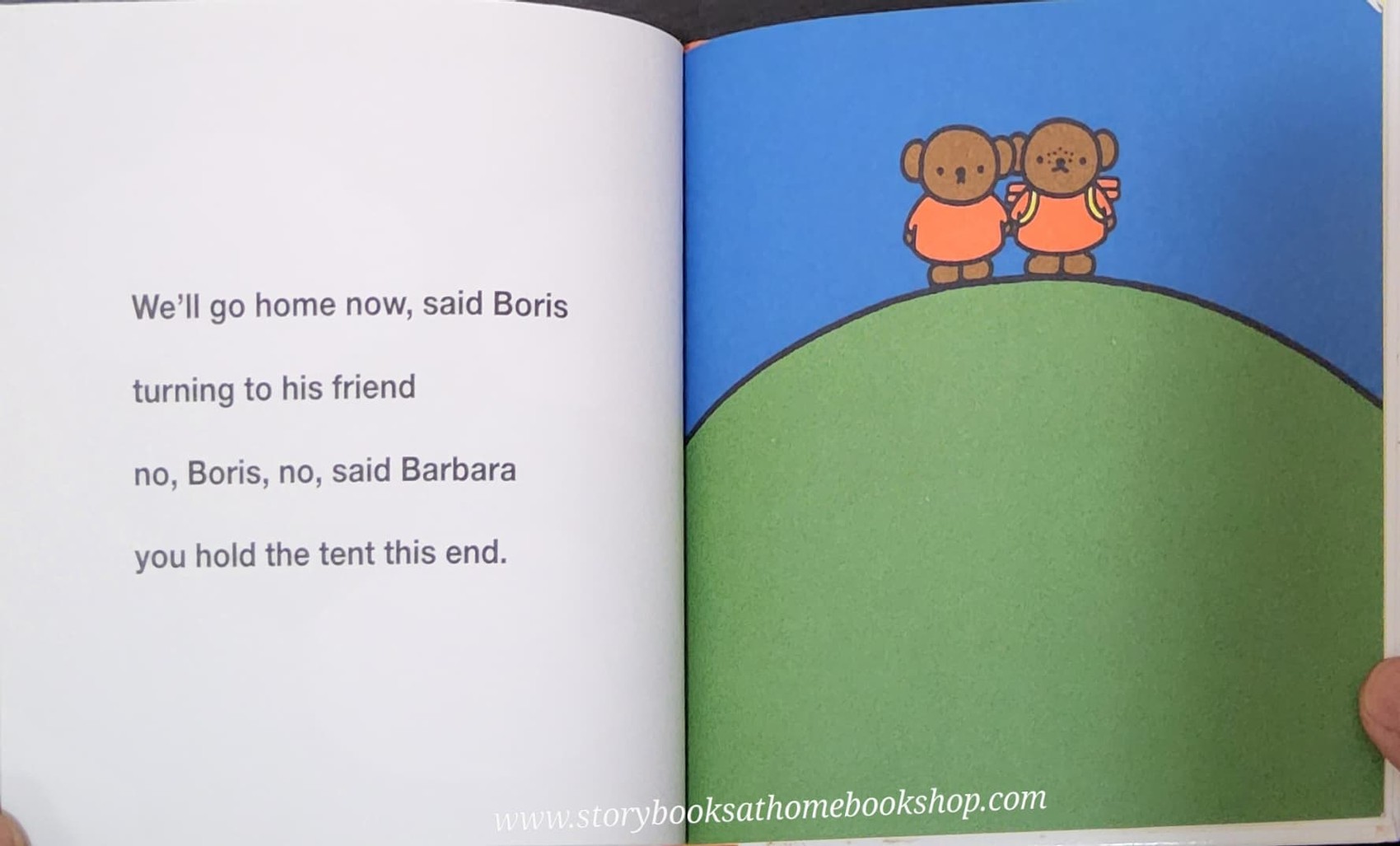 หนังสือนิทานปกแข็ง** 🍅🍓BORIS ON THE MOUNTAIN BY DICK BRUNA