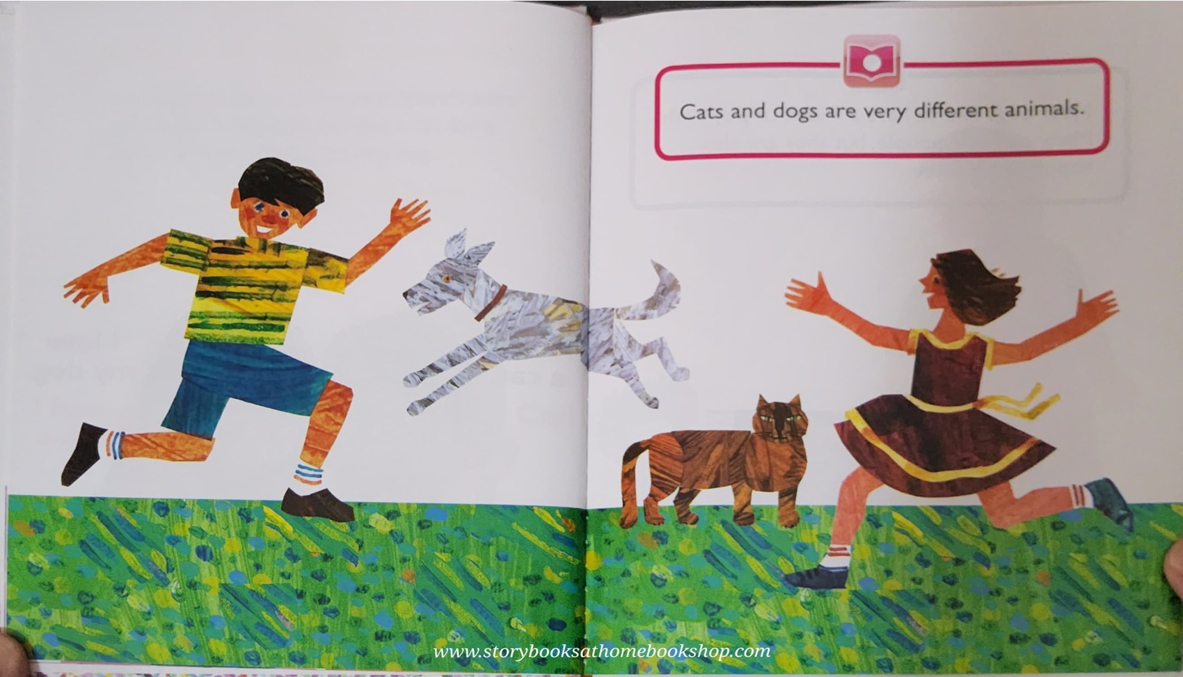 หนังสือนิทานปกแข็ง** 🍅🍓THE WORLD OF ERIC&CARLE CAT&DOG