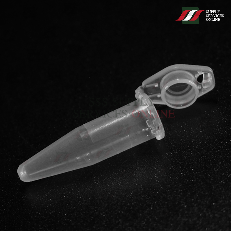 หลอดเซ้นติฟิว พลาสติก ปั่นแยก พร้อมฝาปิด 1.5 มิลลิลิตร Micro Centrifuge Tube 1.5mL