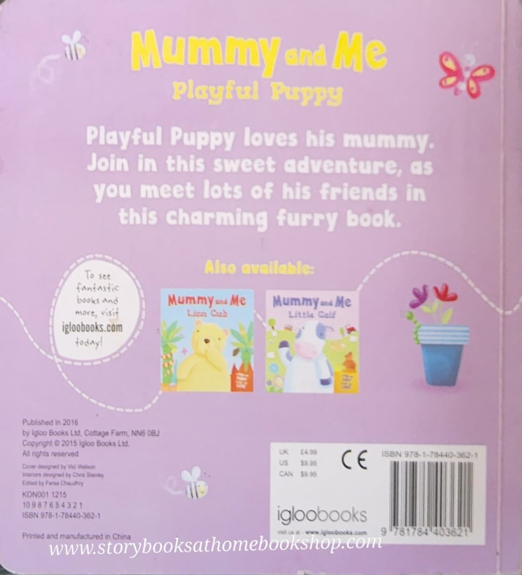BOARD BOOK ** 🍓🍓MUMMY AND ME PLAYFUL PUPPY