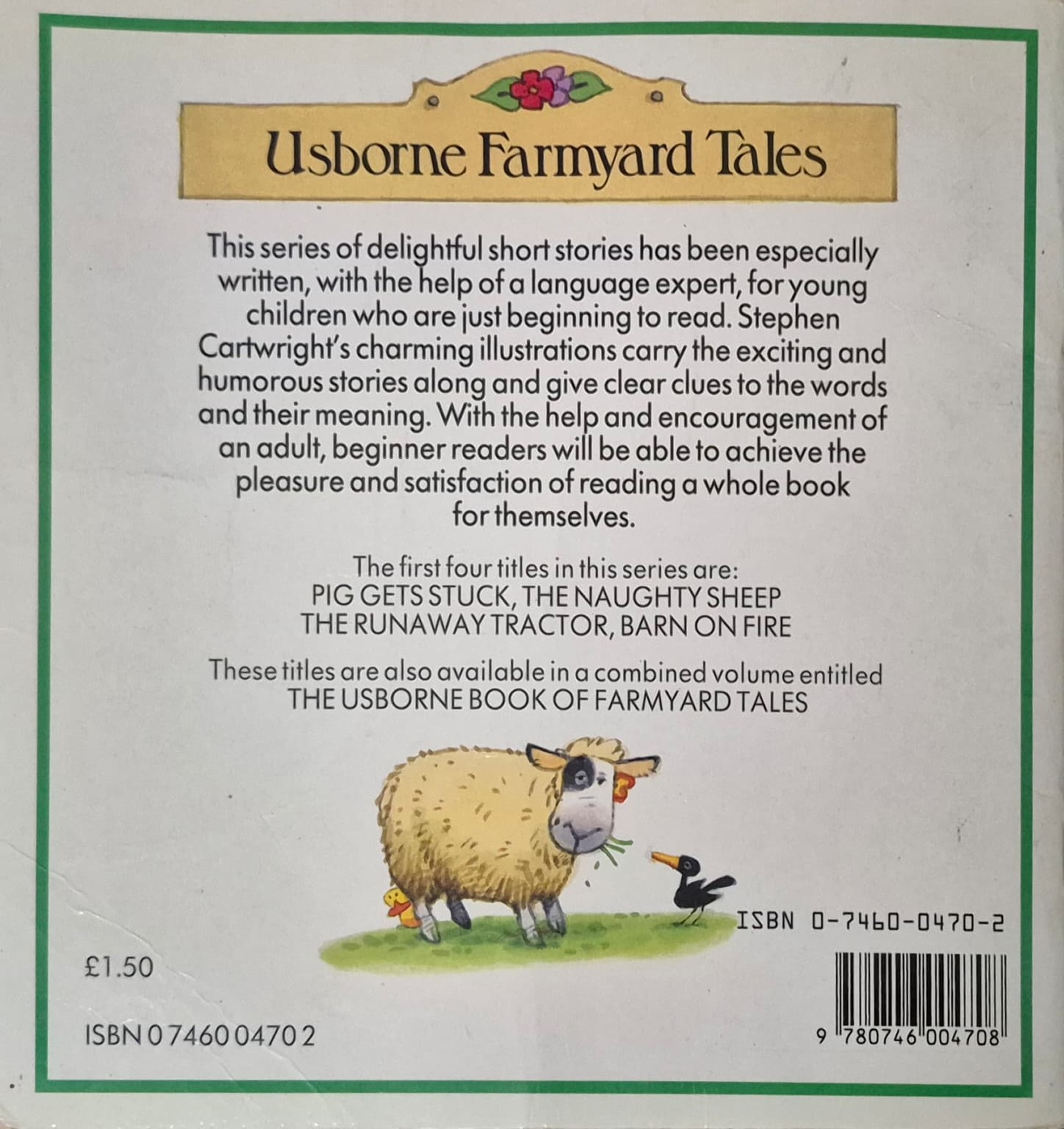 หนังสือนิทานปกอ่อน** 🍅🍓USBORNE FARMYARD TALES: THE NAUGHTY SHEEP