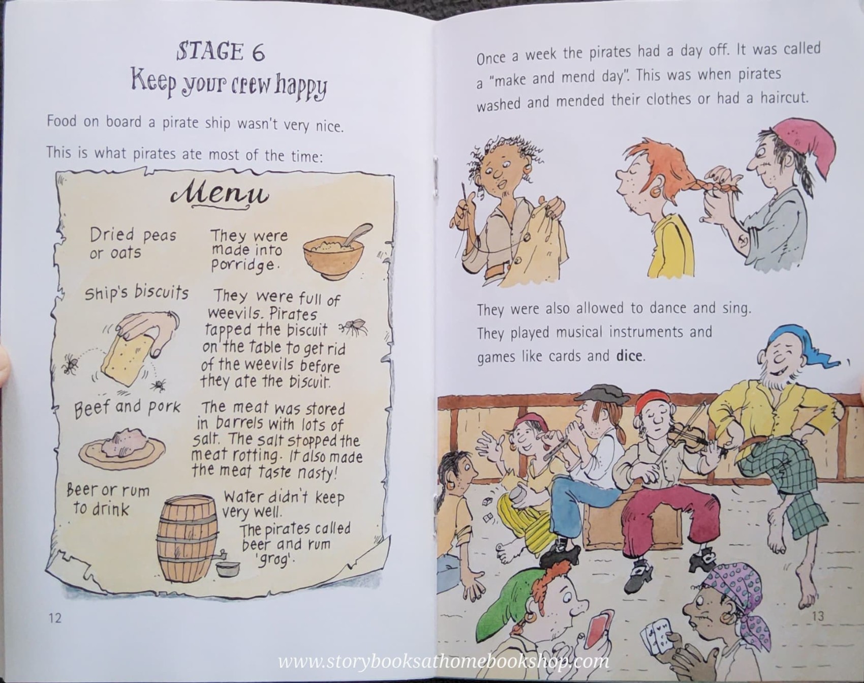 หนังสือนิทานปกอ่อน** ♥️HOW TO BE A PIRATE IN 10 EASY STAGES