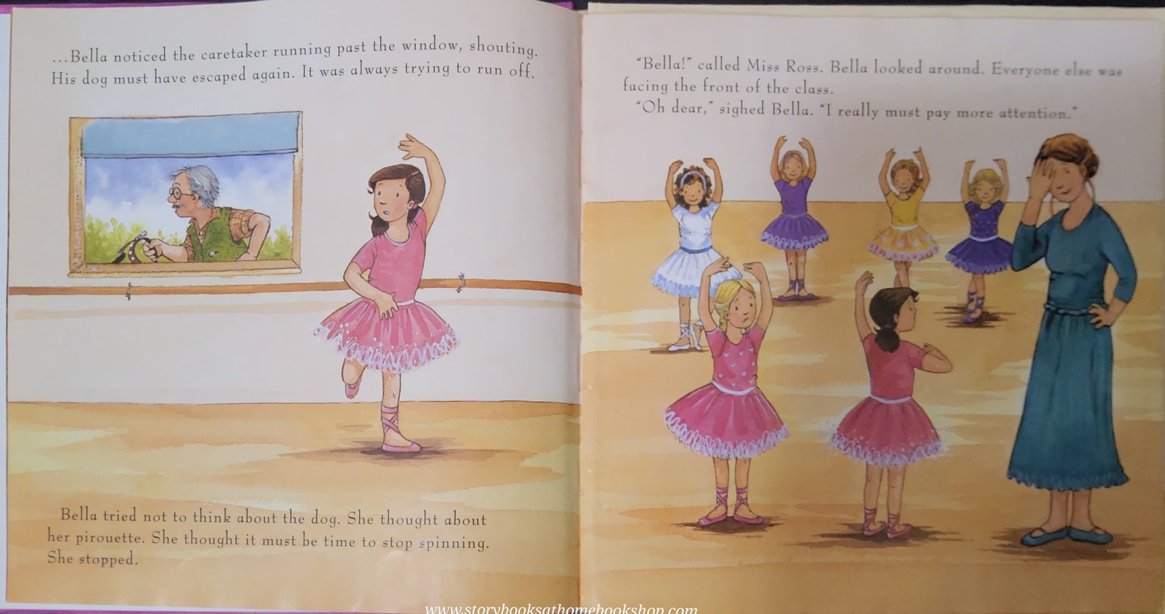 หนังสือนิทานปกแข็ง** 🍅🍓BALLERINA BELLA AND THE LUCKY LOCKET