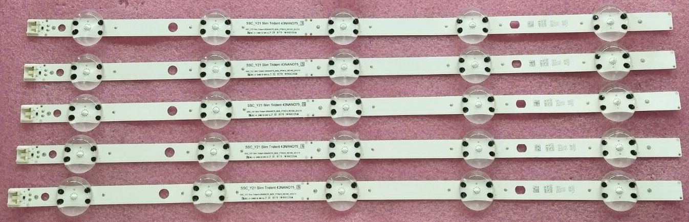 หลอดแบคไลน์ทีวี แอลจี LG ของแท้ถอดจากเครื่อง รุ่น43NANO75PTA