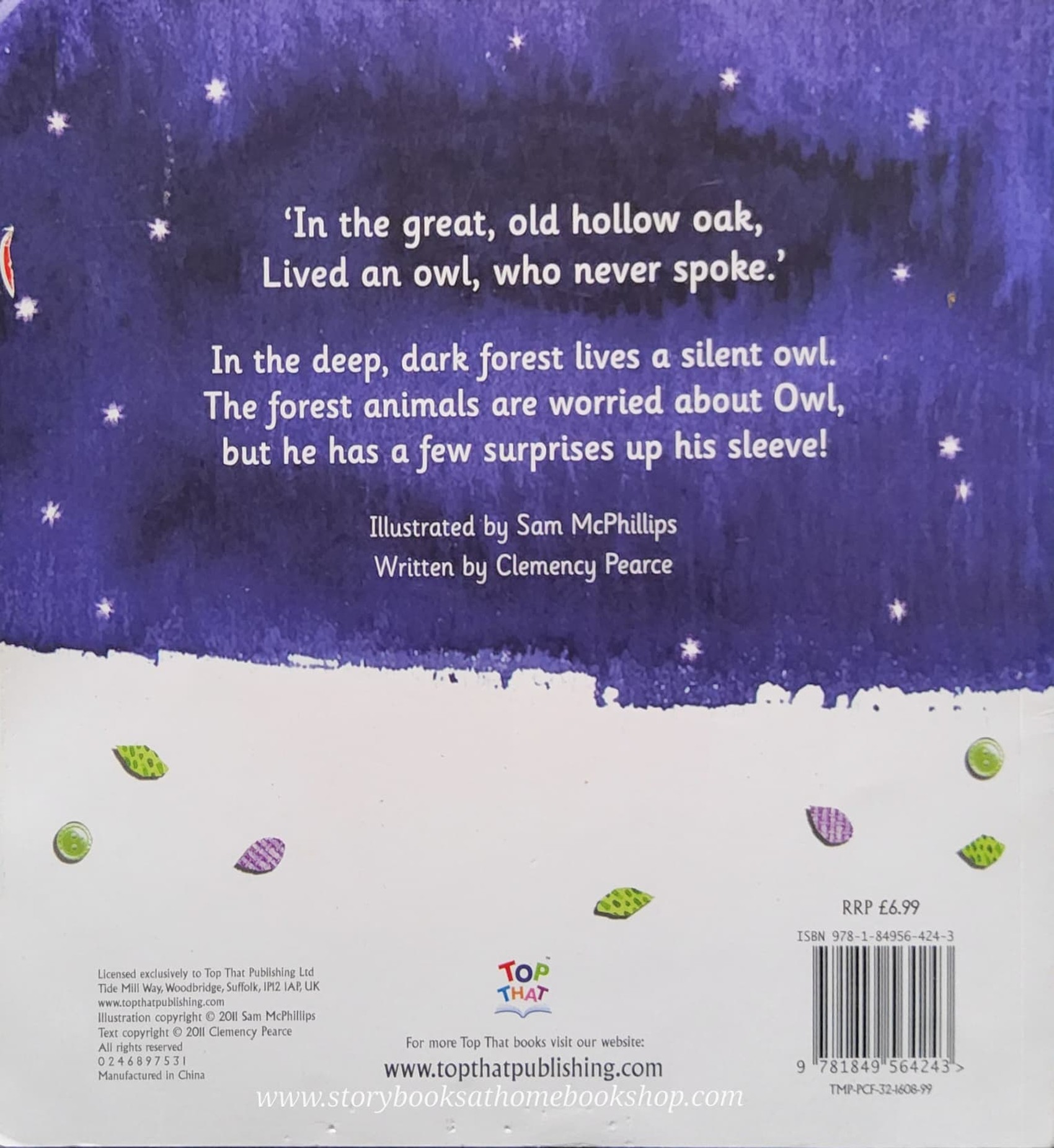 หนังสือนิทานปกอ่อน** 🍅🍅THE SILENT OWL