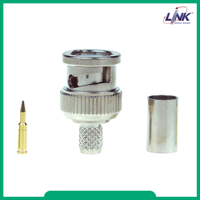 BNC PLUG RG59/62, (Male) CRIMP Typeคีมบีบแน่น UC-8116A