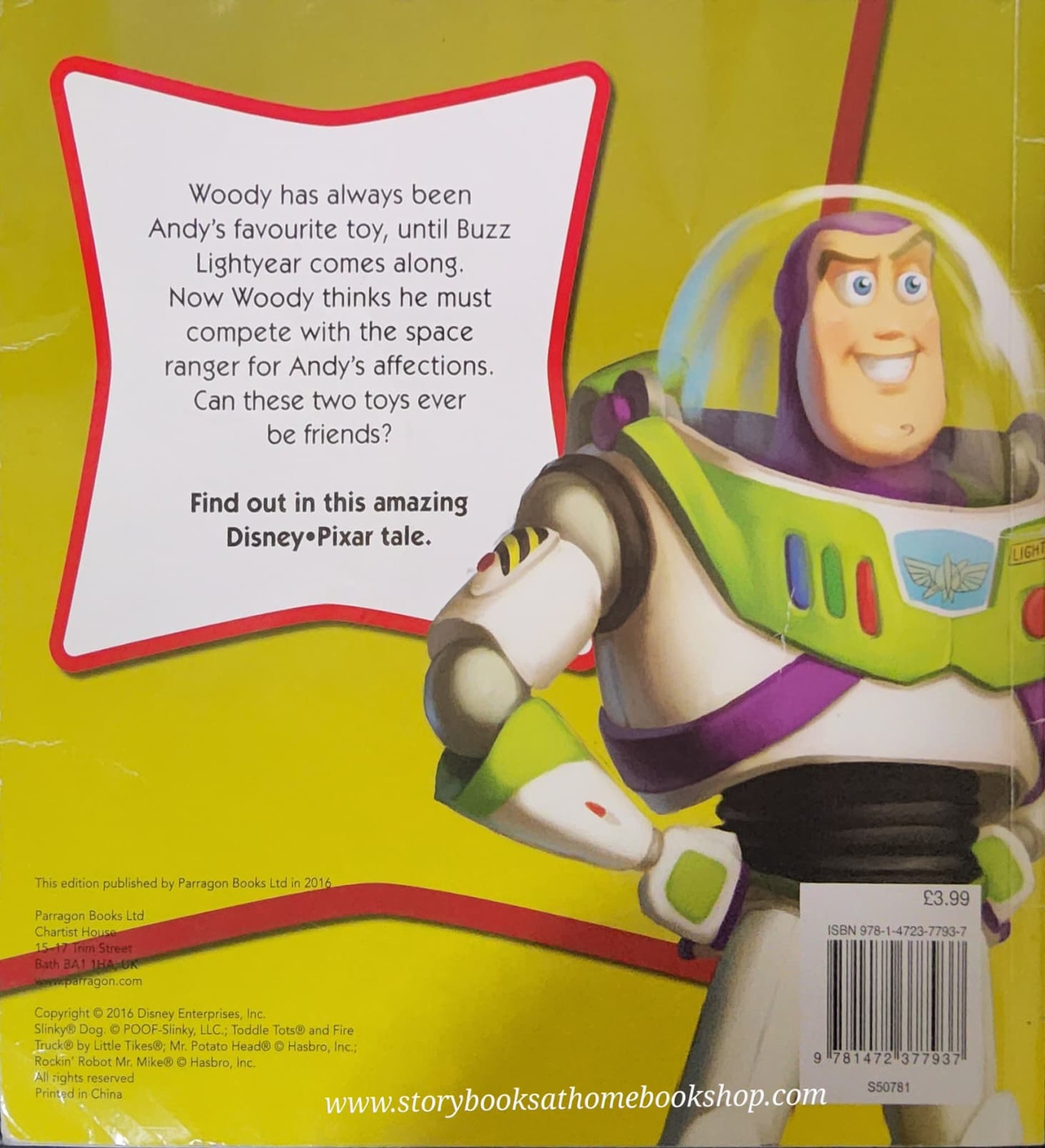 หนังสือนิทานปกอ่อน** ♥️♥️DISNEY PIXAR TOY STORY