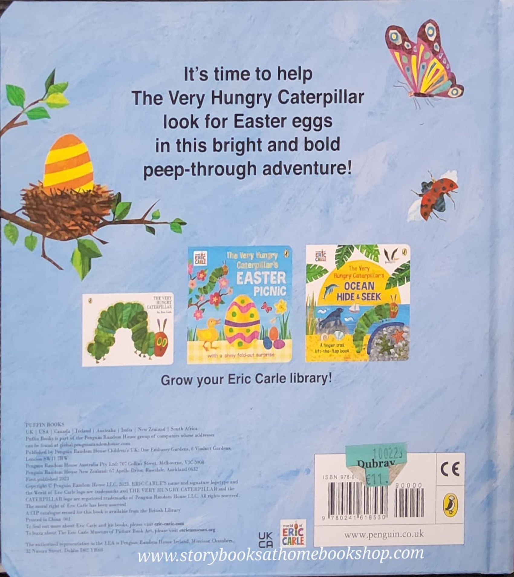 PEEP-THROUGH BOARD BOOK** ♥️THE VERY HUNGRY CATERPILLAR'S ESTER SURPRISE BY ERIC CARLE