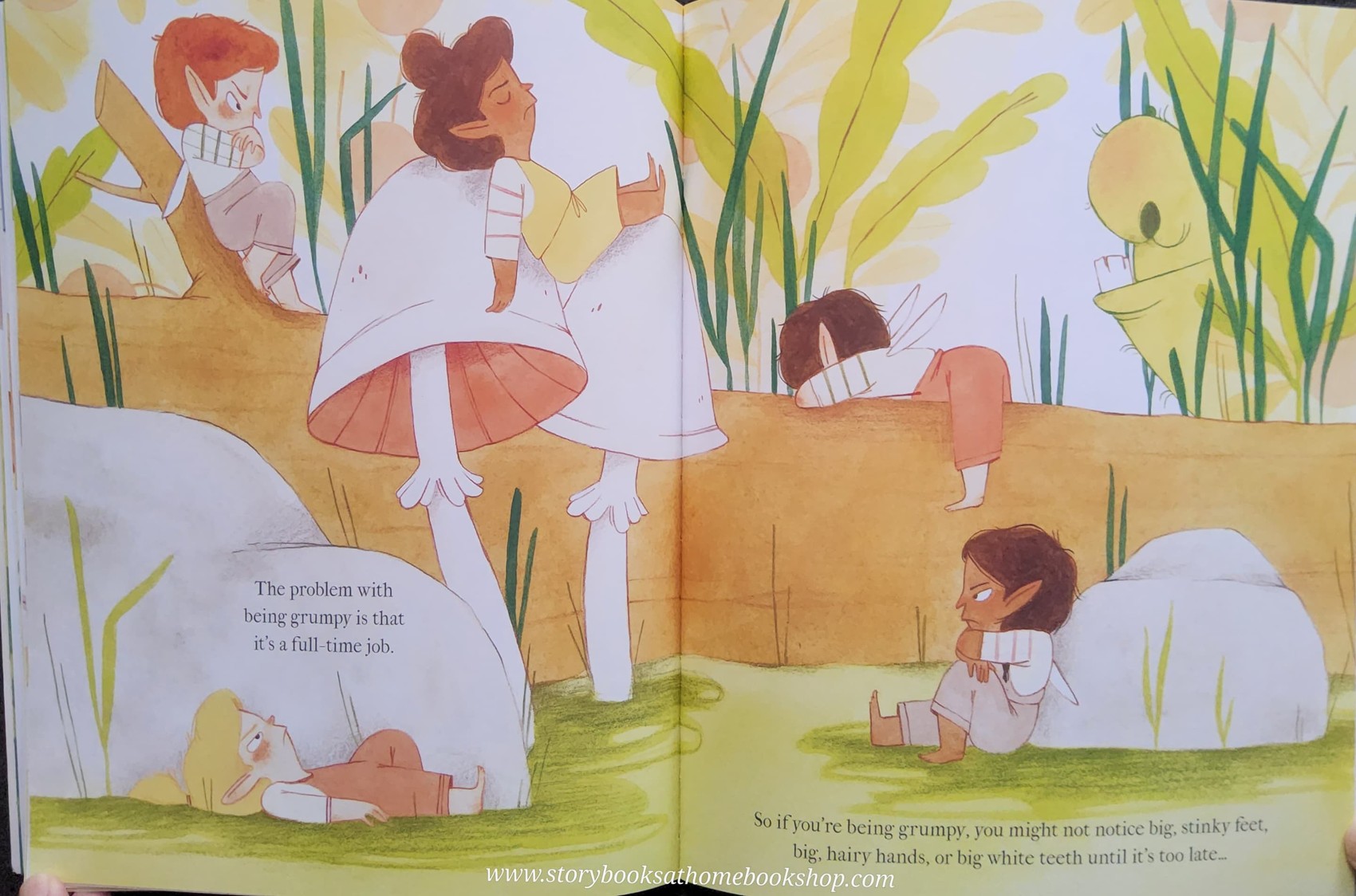 หนังสือนิทานปกอ่อน** 🍅🍓THE GRUMPY FAIRIES BY BETHAN STEVENS