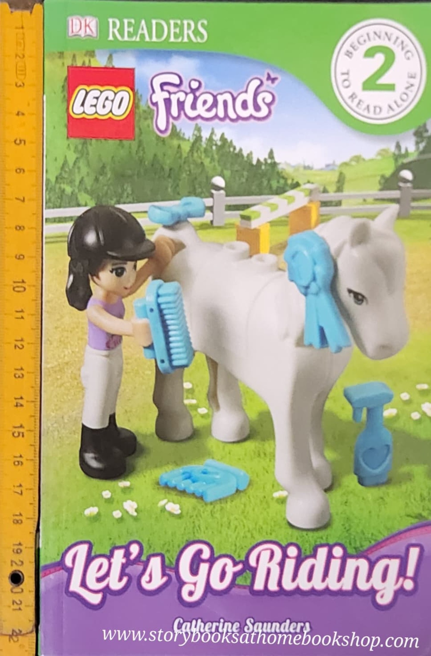 หนังสือนิทานปกอ่อน** 🍅🍓DK READERS LEGO FRIENDS: LET'S GO RIDING! #2