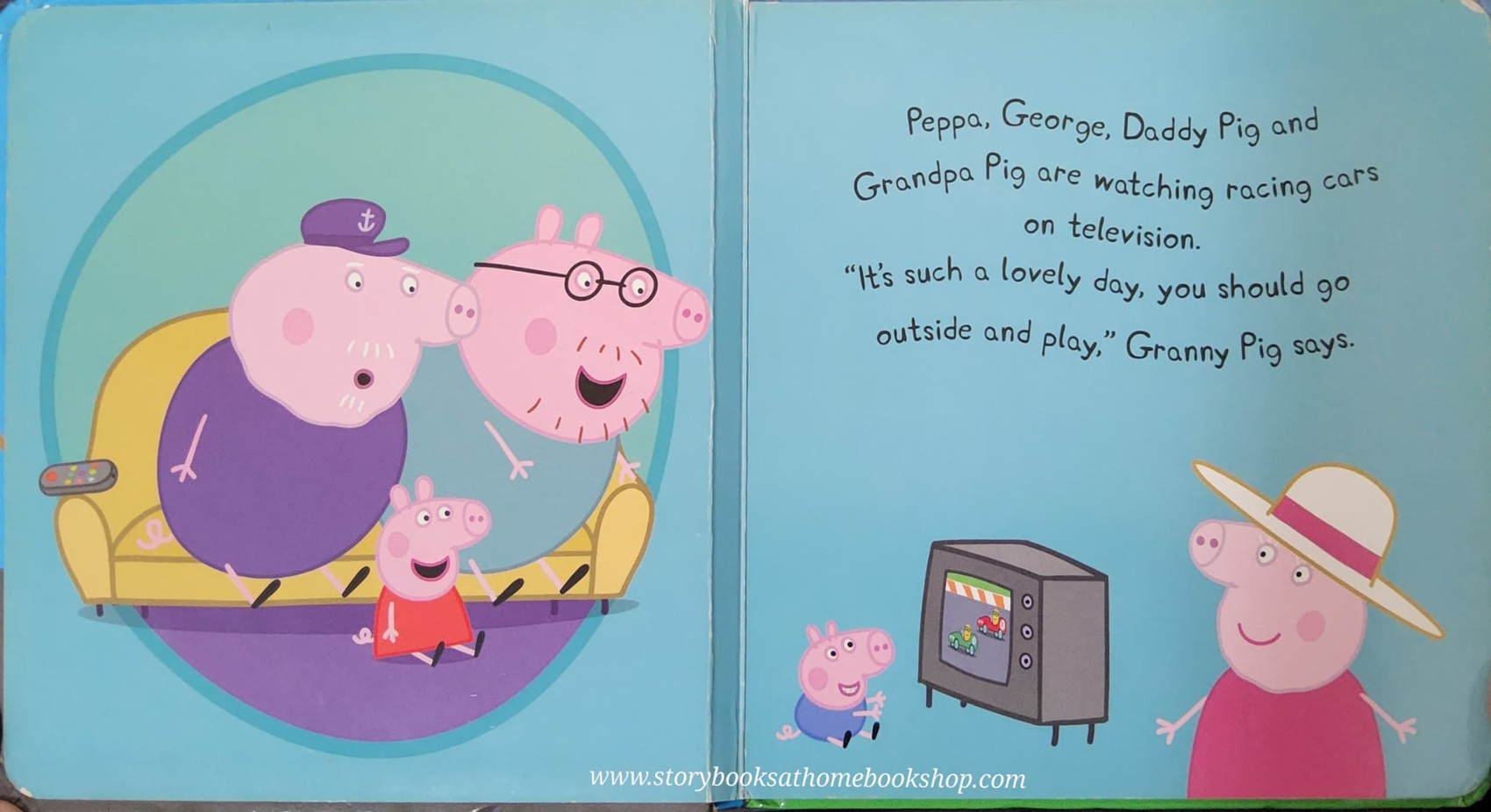BOARD BOOK ** 🍅🍅PEPPA PIG: GEORGE'S RACING CAR