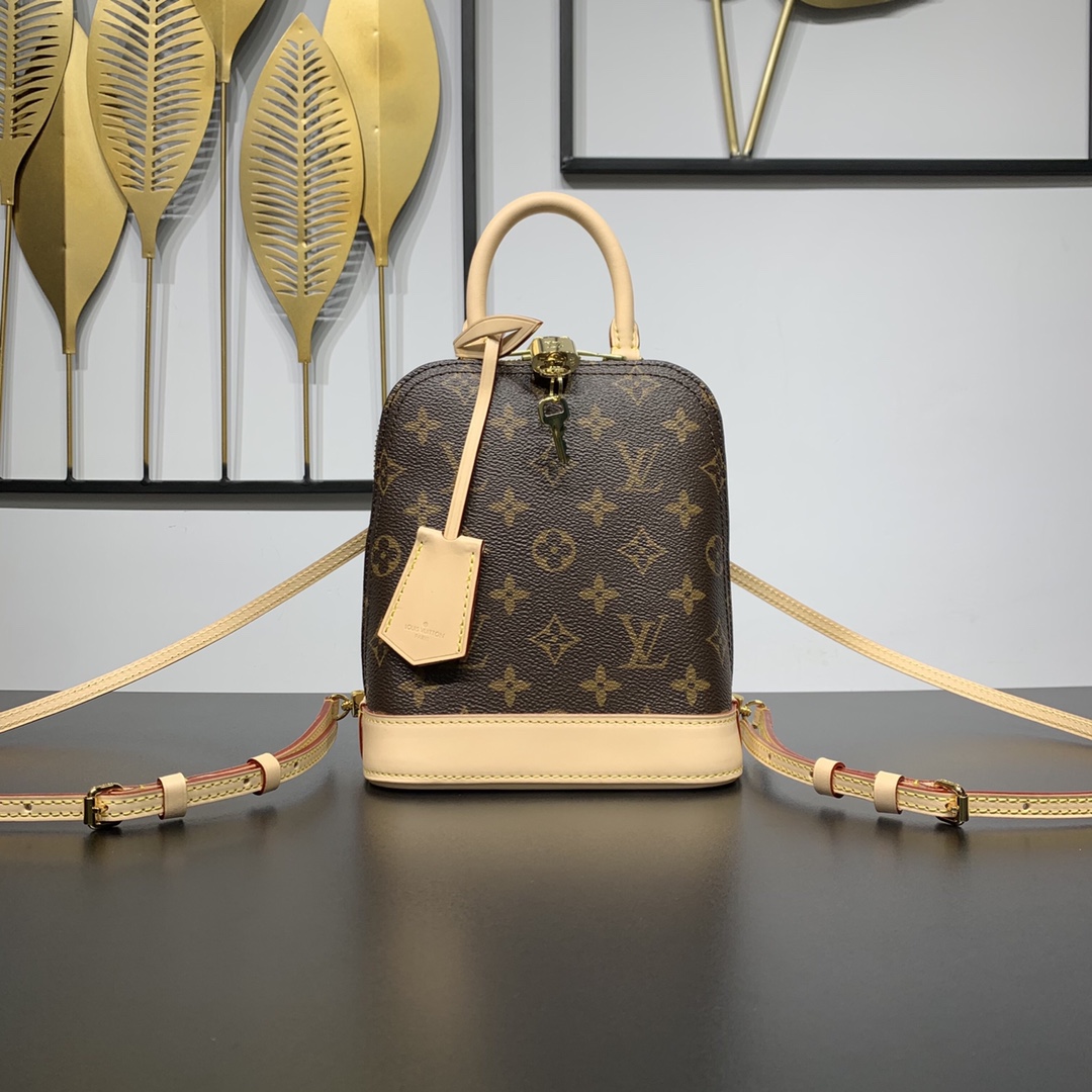 [Pre-order]กระเป๋าสะพาย Alma Backpack Monogram Canvas - Handbags งานคุณภาพที่ดีที่สุด