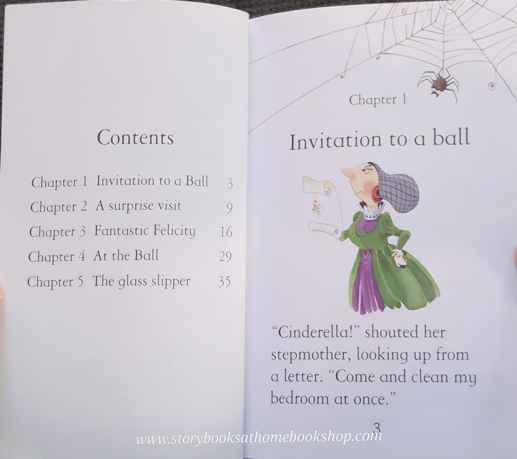 หนังสือนิทานปกอ่อน** ♥️USBORNE YOUNG READING: CINDERELLA