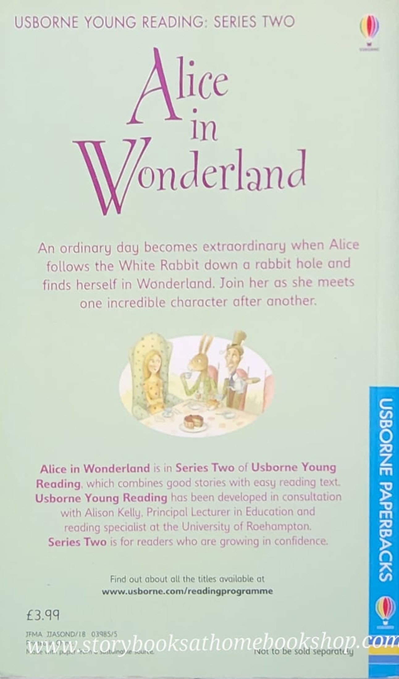 หนังสือนิทานปกอ่อน** 🍅🍓USBORNE YOUNG READING: ALICE IN WONDERLAND