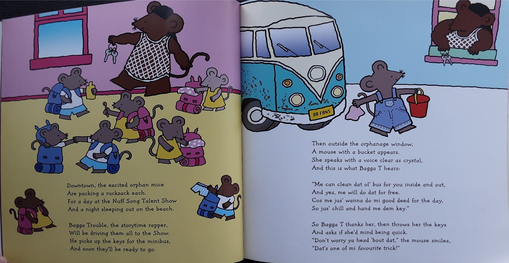 หนังสือนิทานปกอ่อน 🍅🍓Rastamouse and the Double-Crossin' Diva