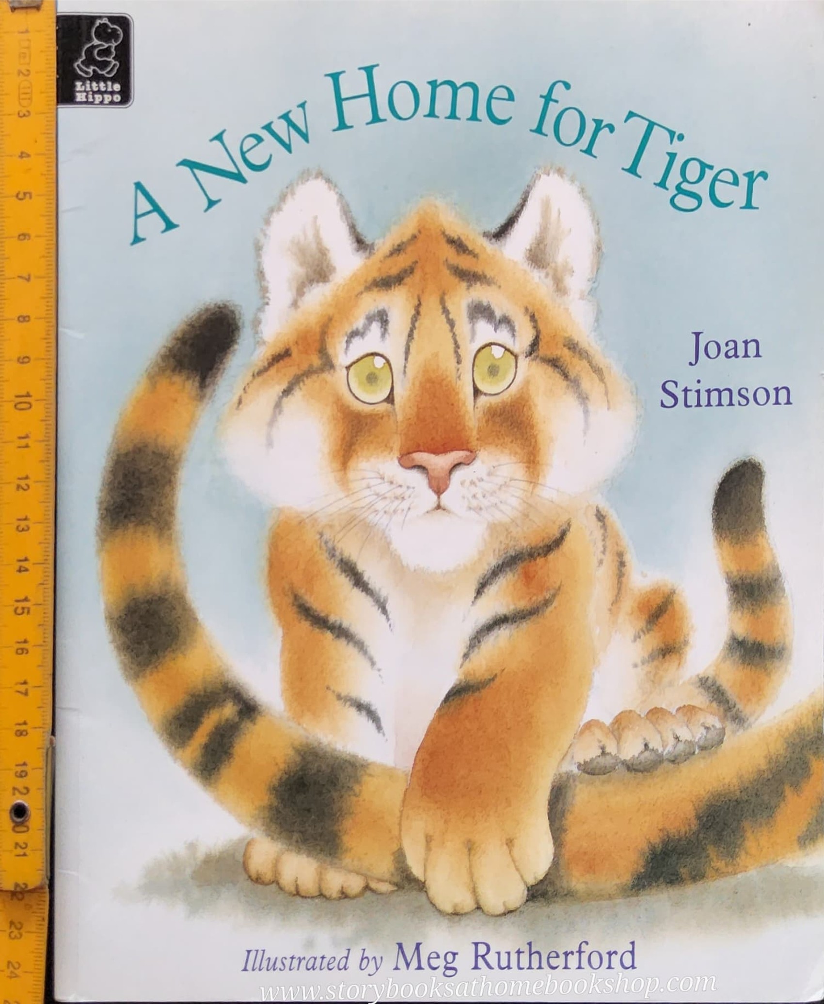 หนังสือนิทานปกอ่อน** 🍅🍅A NEW HOME FOR TIGER BY JOAN STIMSON