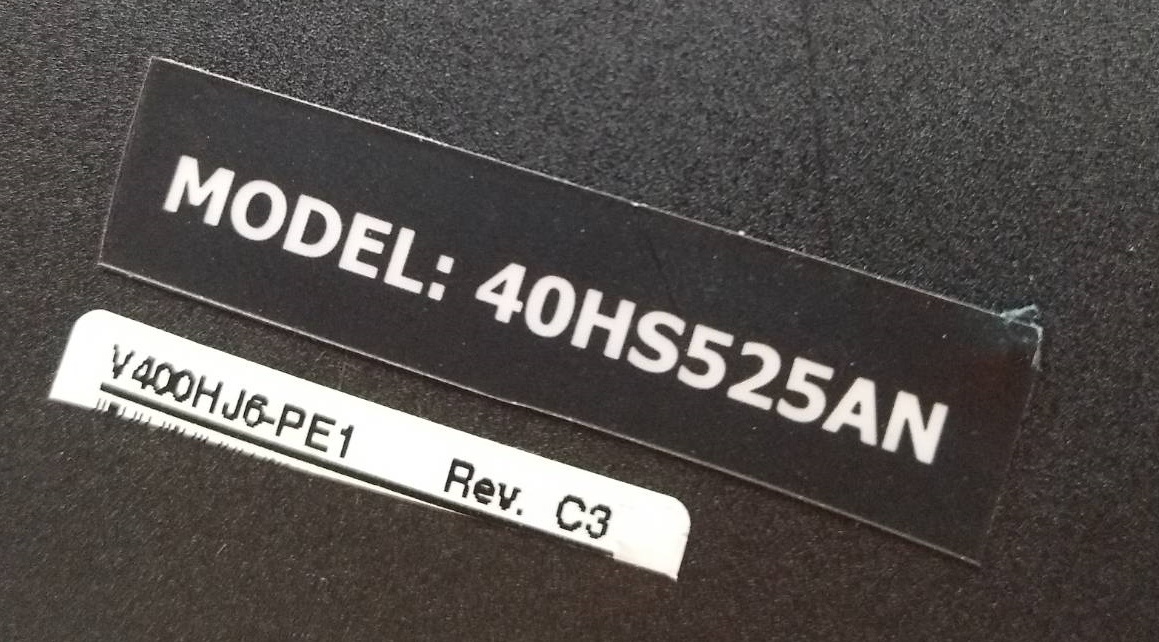 เมนบอร์ดทีวี Aconatic อโคเนติก ของแท้ถอดจากเครื่อง รุ่น 40HS525AN TP.MT5510S.PB803 เบอร์จอ V400HJ6-PE1