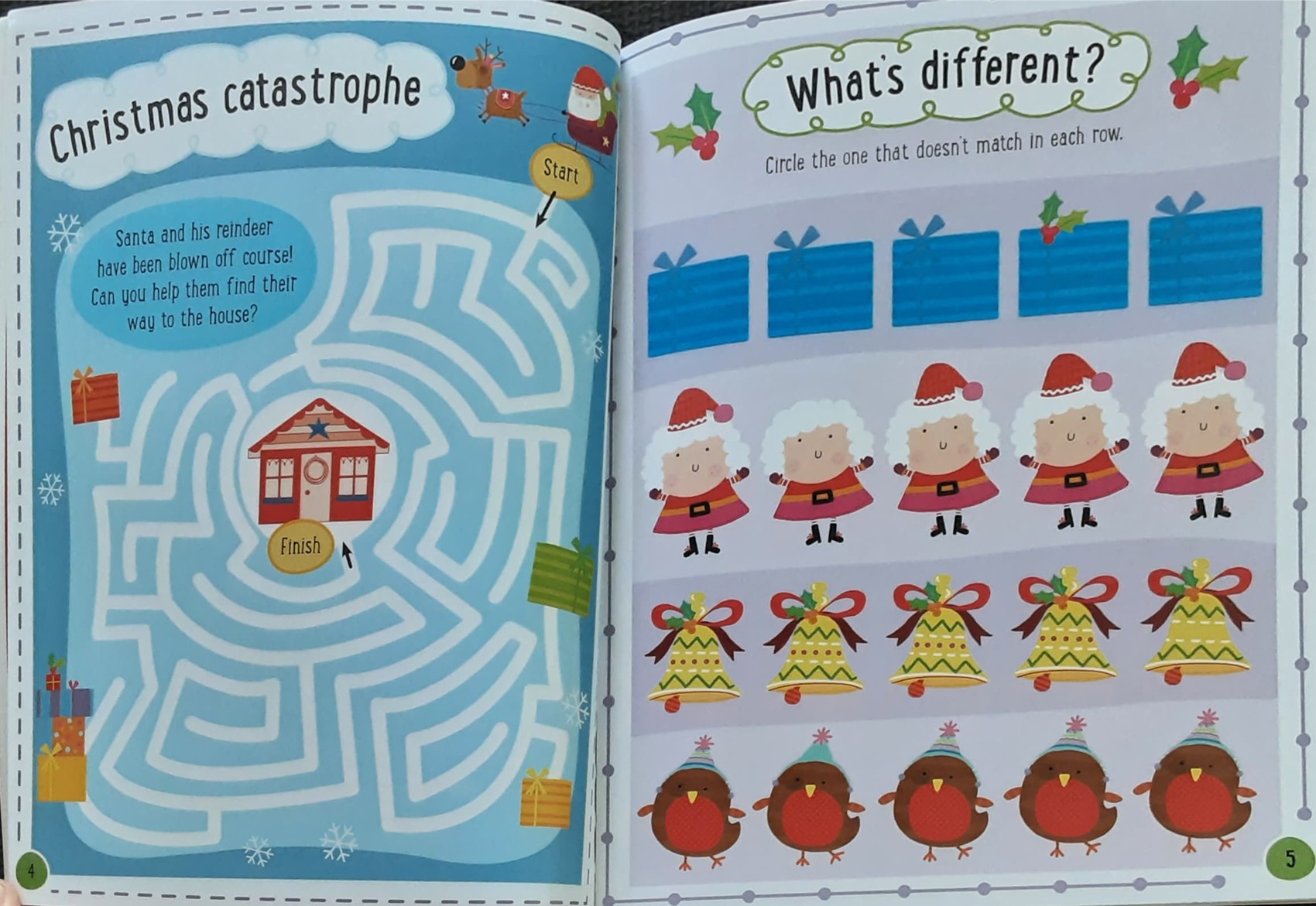 Activities BOOK** ð
ðSanta Stop here! Sticker Activity Book